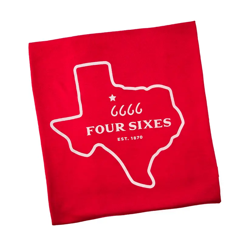 Four Sixes Sweatshirt Blanket 1