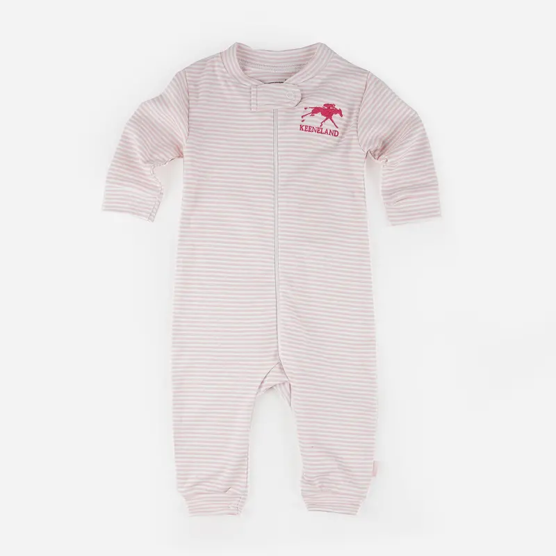 Garb Keeneland Infant Stripe Charlie Onesie (0–3M)