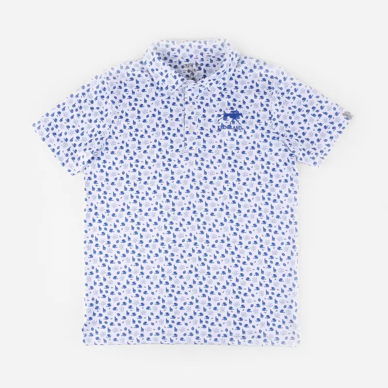 Garb Keeneland Toddler Football Polo 1