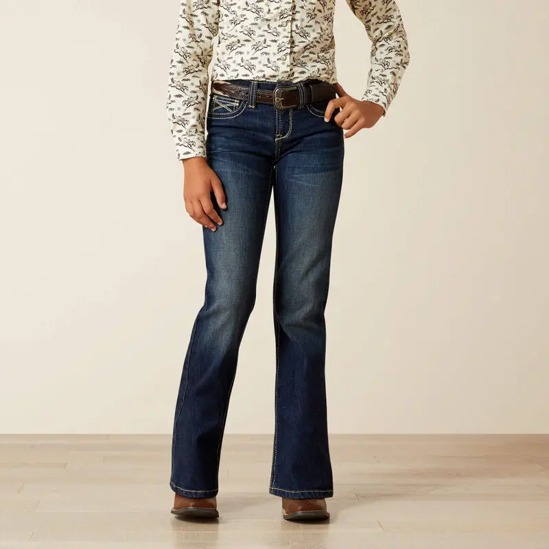 Girl's Ariat Alina Boot Cut Jean 1