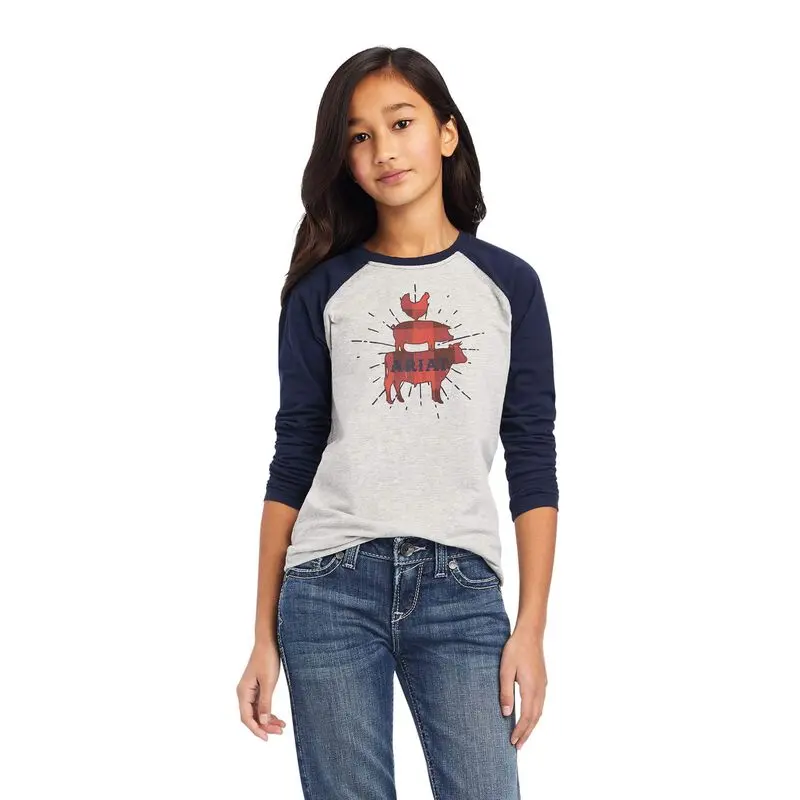Girl's Ariat Real Farm Shirt 1