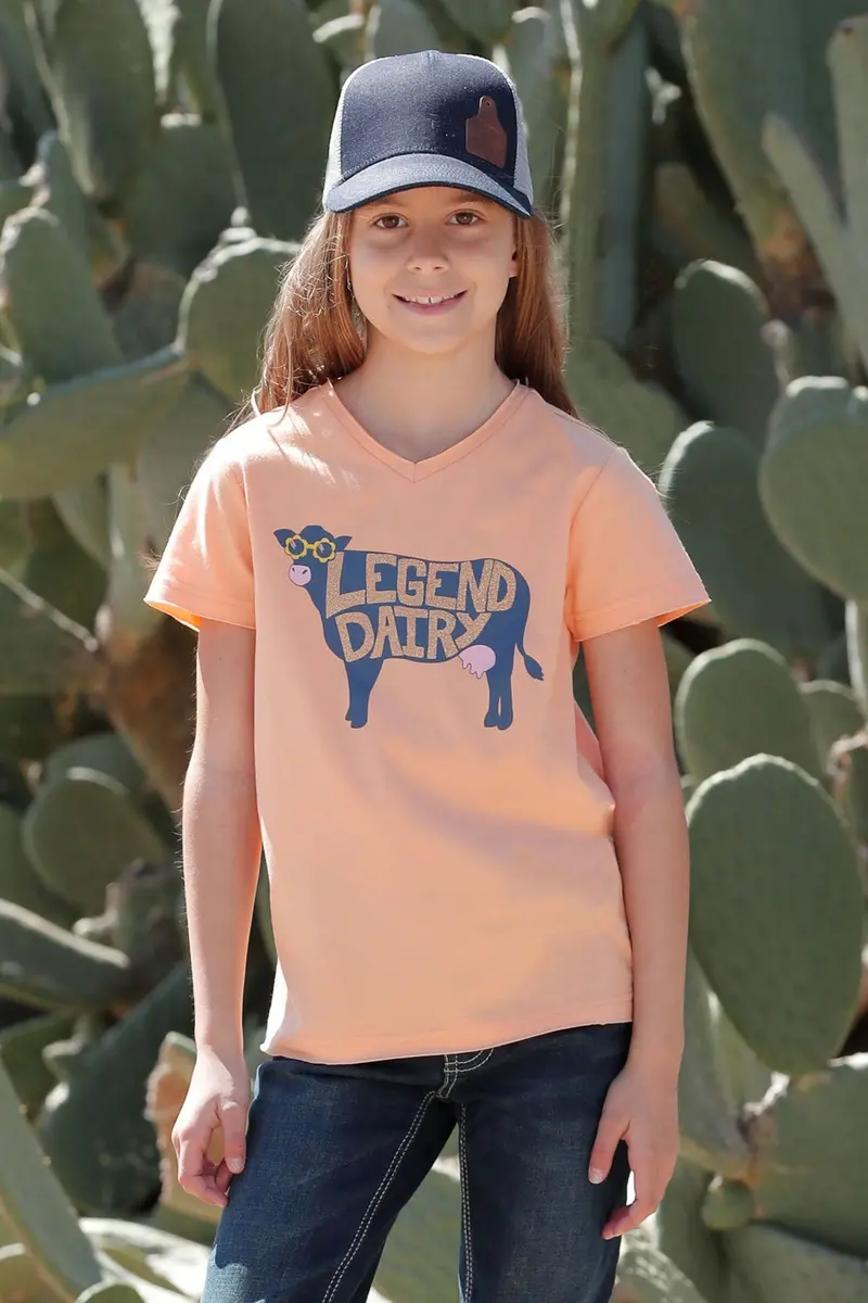 Girl's Cruel Girl Legend Dairy Graphic Tee 1