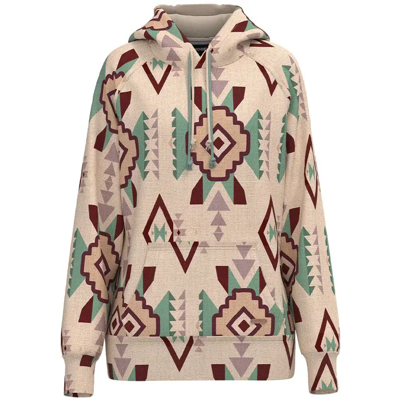 Girl's Hooey Playa Taupe Hoodie 1