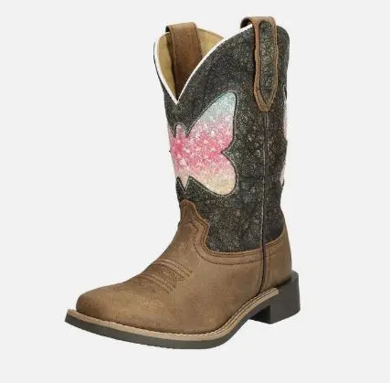 Girl's Smoky Mountain Chole Butterfly Boot 1