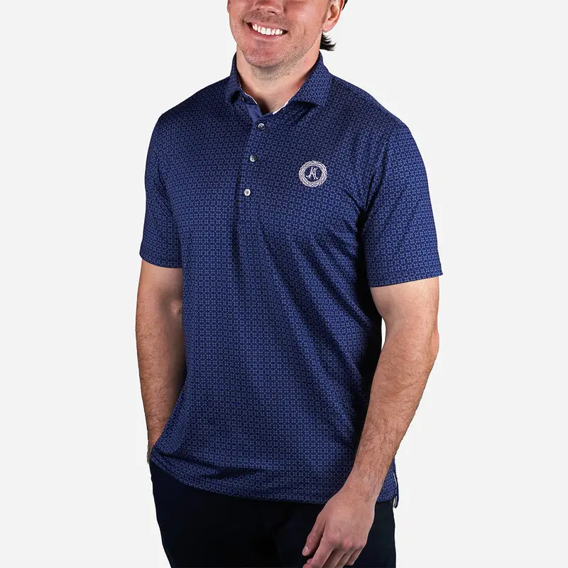 Greyson Keeneland Men's Ghost Thistle Polo 1