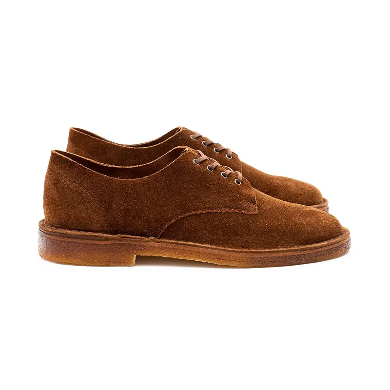 Grove Desert Shoe - Snuff Janus Calf Suede 1