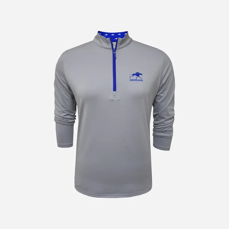 Horn Legend Keeneland Women's Uk Horse All Over Collar 1/4 Zip 1