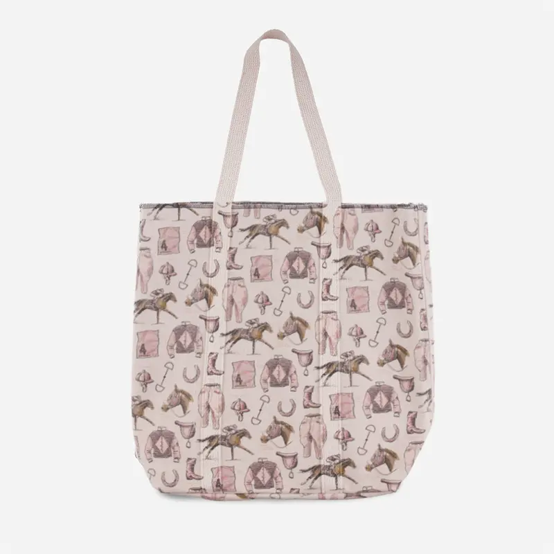 House Of Henry Keeneland Riders Up Lenny Tote 3