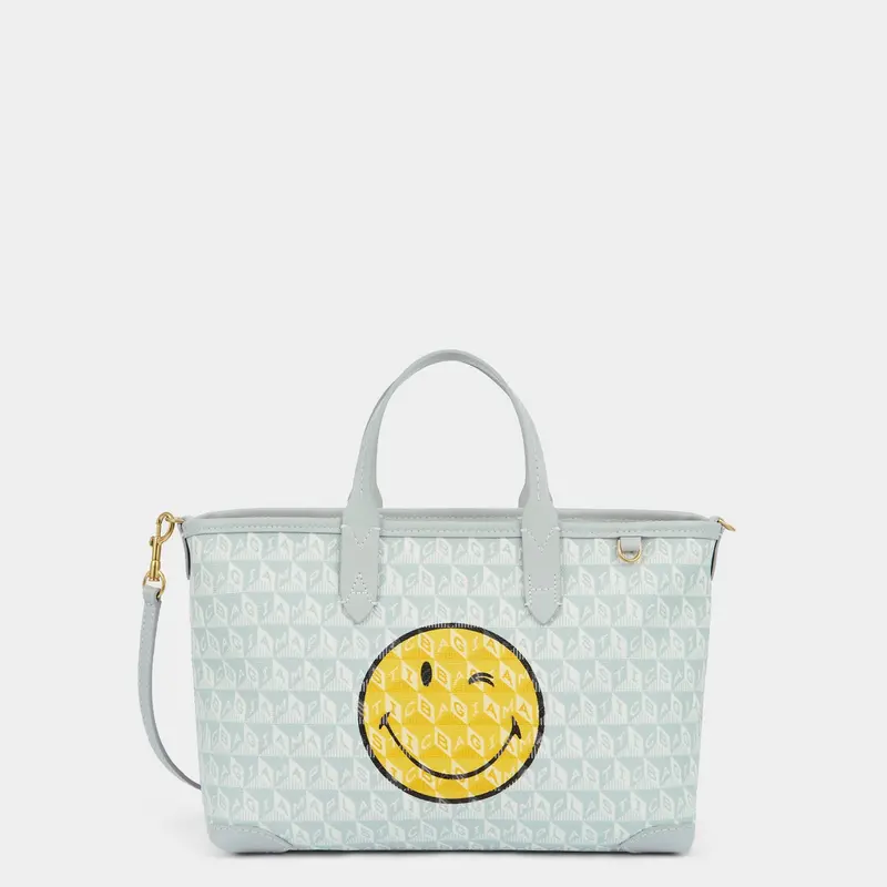 I Am A Plastic Bag Xs Wink Zipped Cross-Body Tote 1
