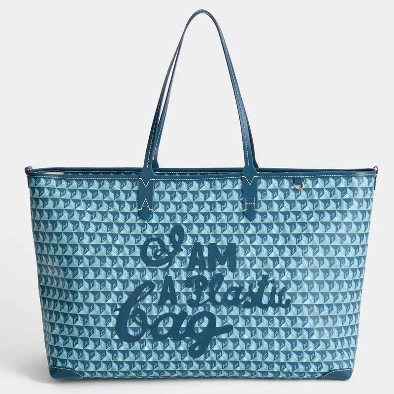 I Am A Plastic Bag Zipped Tote 1