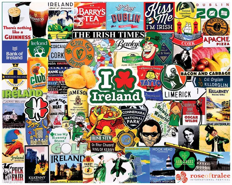 I Love Ireland (1774Pz) - 1000 Piece Jigsaw Puzzle 1