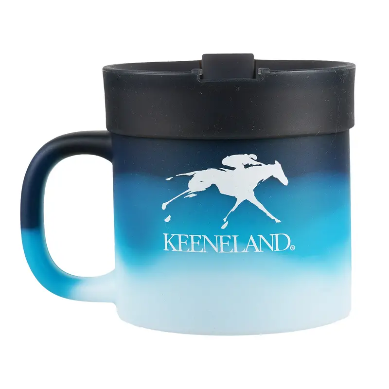 Keeneland 16Oz. Silicone Coffee Mug With Lid 1