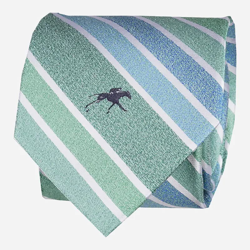 Keeneland Diagonal Multi Color Stripe Tie 2
