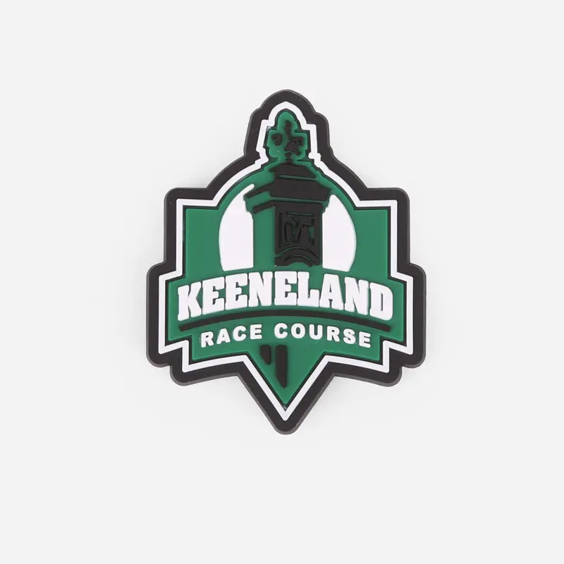 Keeneland Gate Post Rubber Magnet 1