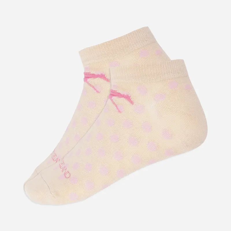 Keeneland Horse & Dots Short Socks 1