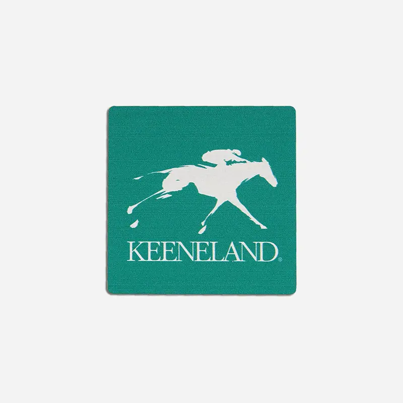 Keeneland Square Wooden Magnet 1
