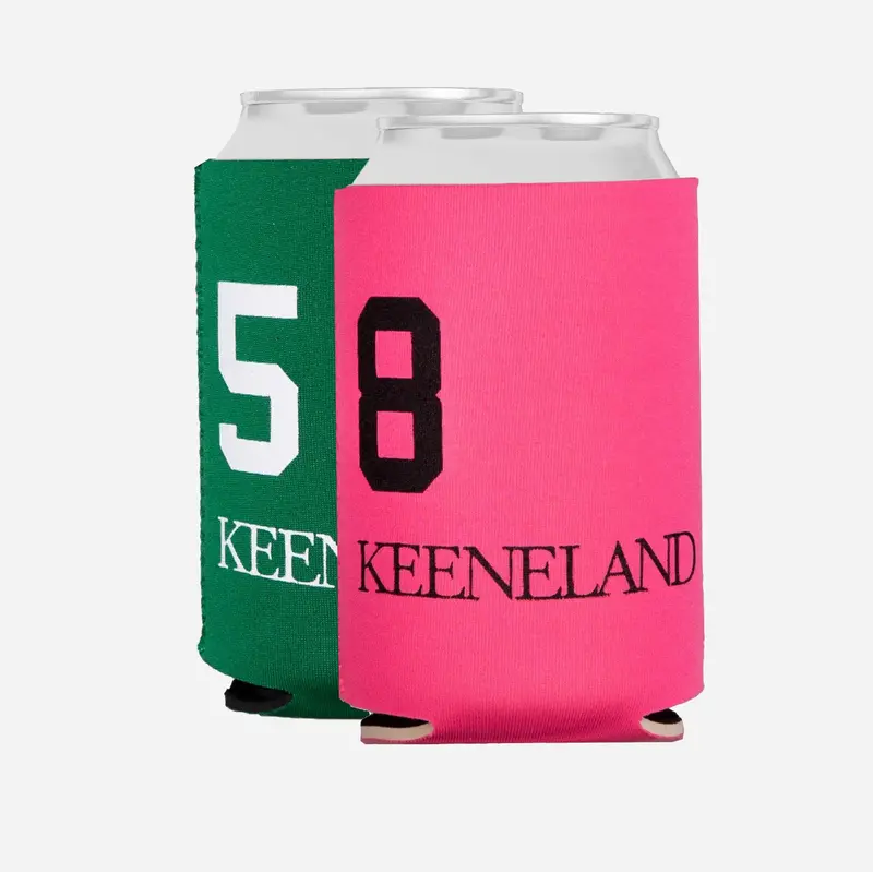 Keeneland Two-Pack Neoprene Can Coolers 1