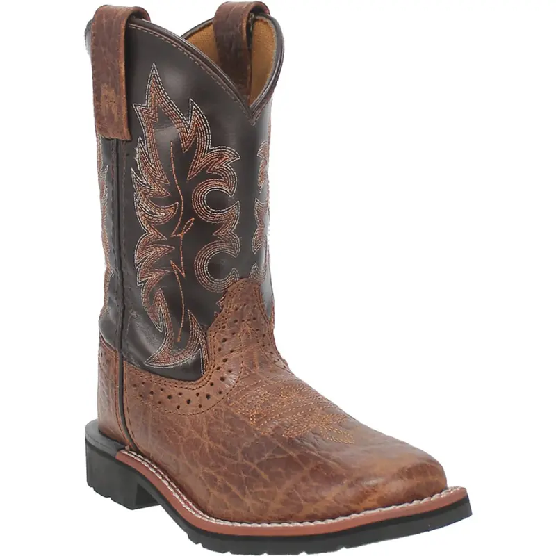 Kid's Dan Post Broken Bow Rust Boot 1