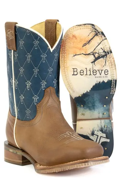 Kid's Tin Haul Criss Cross Boot 1
