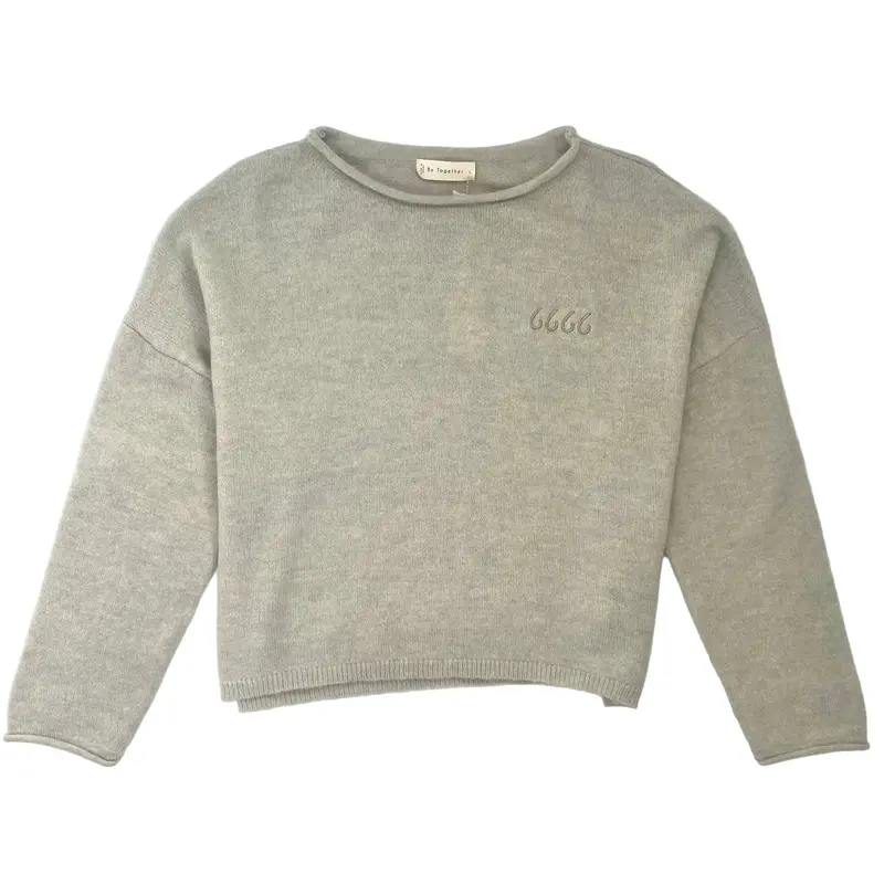 Knit Rolled Neck Sweater 1