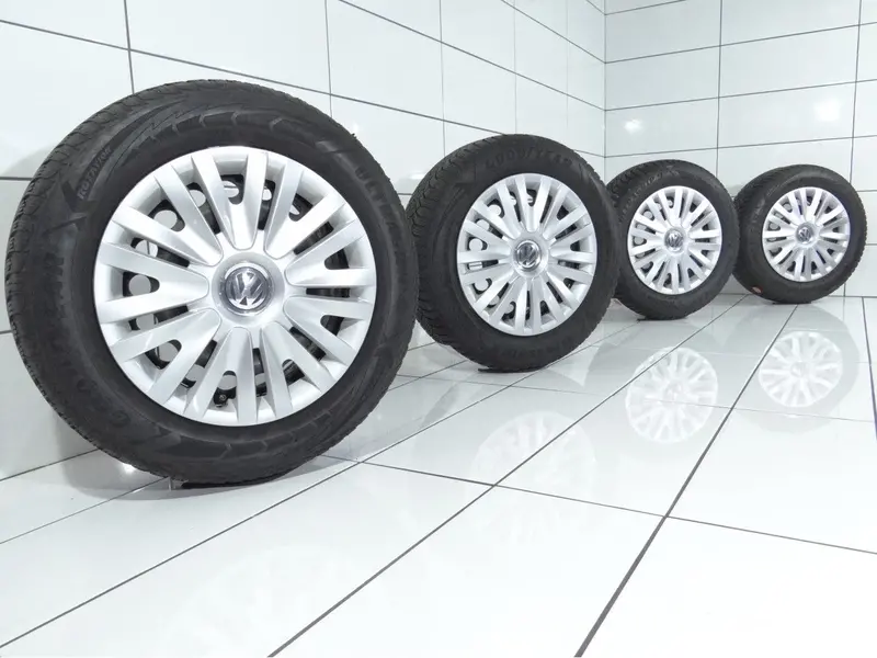 Koła Audi A1, 5X112, Et 47, 195/65R15 95 T Czarny+ Kołpaki 1
