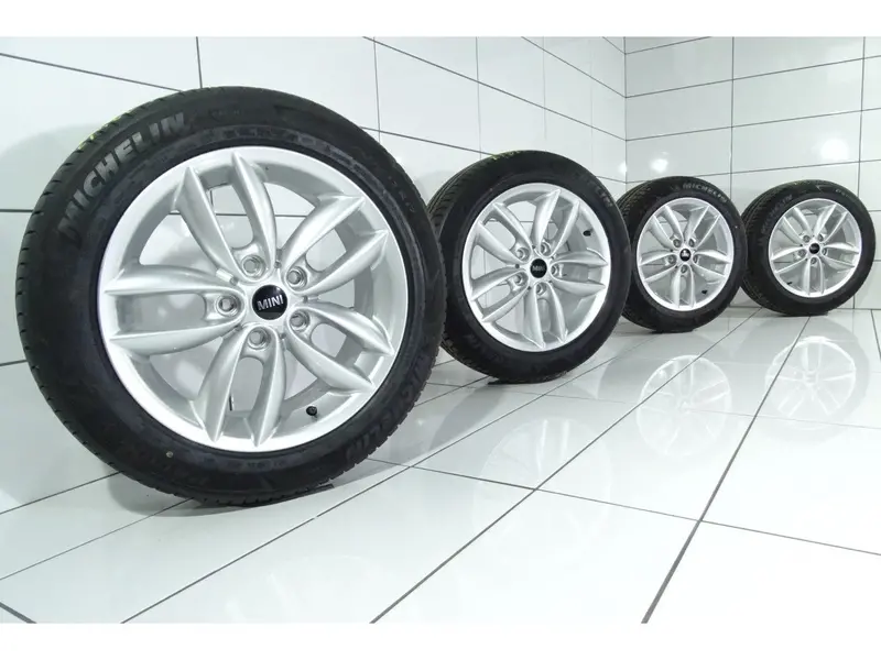 Koła Mini Cooper, One, Countryman, Paceman, R60, R61, 5X120, Et-50, 205/55R17 91 W [2014] Srebrny 1