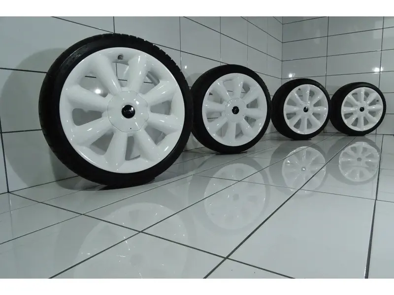 Koła Mini F55, F56, F57.  5X112, Et - 54, 205/40R18 86 W [2015] Biały 1