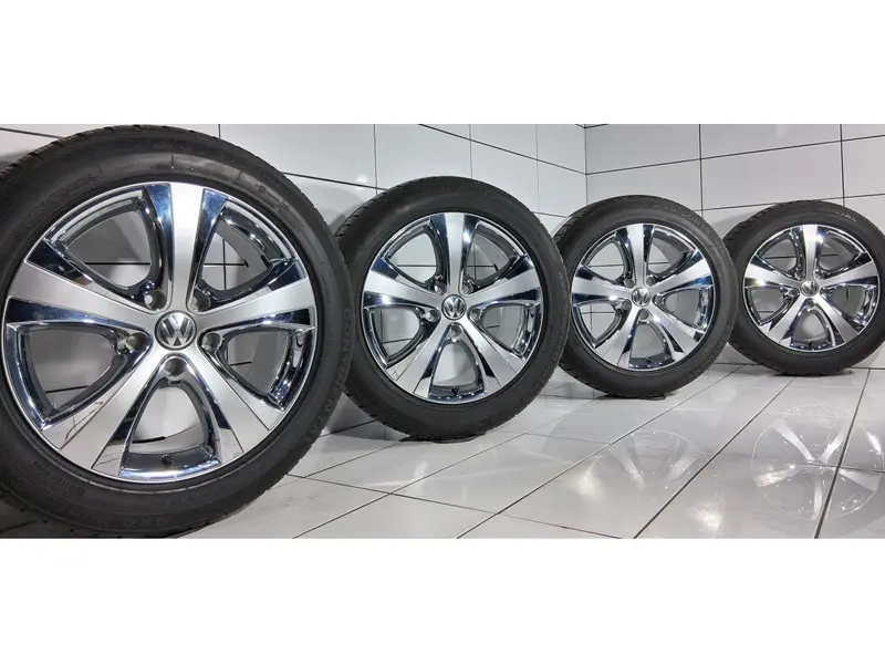 Koła Volkswagen Touareg, 7L9601025b, 5X130, Et 60, 255/50R19, 107V, [2012] Srebrny 1