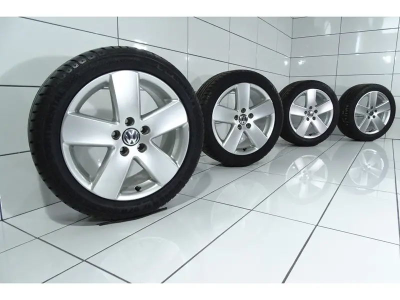 Koła Vw Passat B6, 5X112, Et-47, 235/45R17 97 W [2006] Srebrny 1
