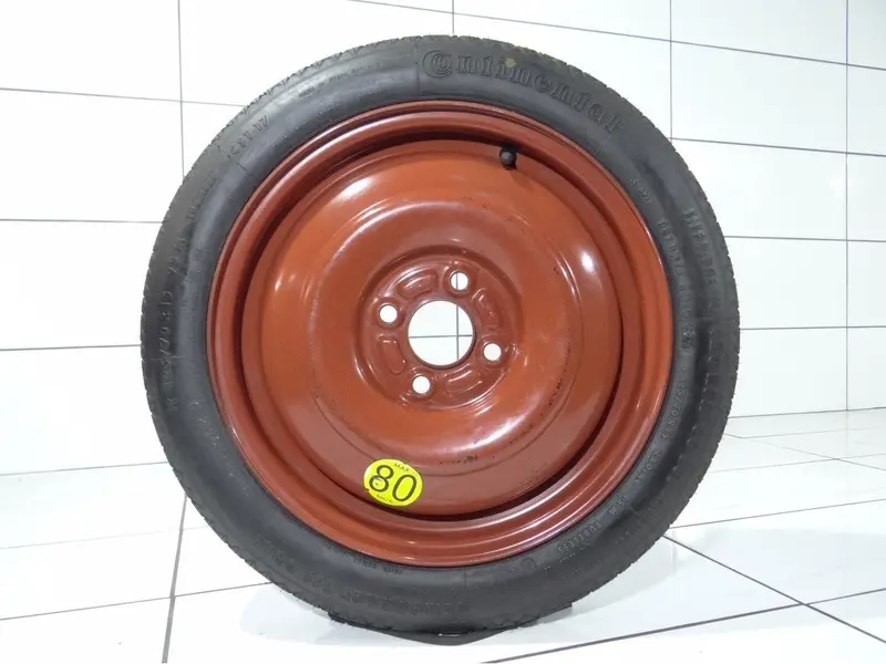 Koło Dojazdowe Vw, 4X100, Et 45, 125/70R15 95 M Czarwony 1
