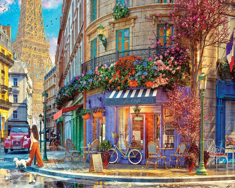 Late Summer In Paris (2194Pz) - 1000 Piece Jigsaw Puzzle 1