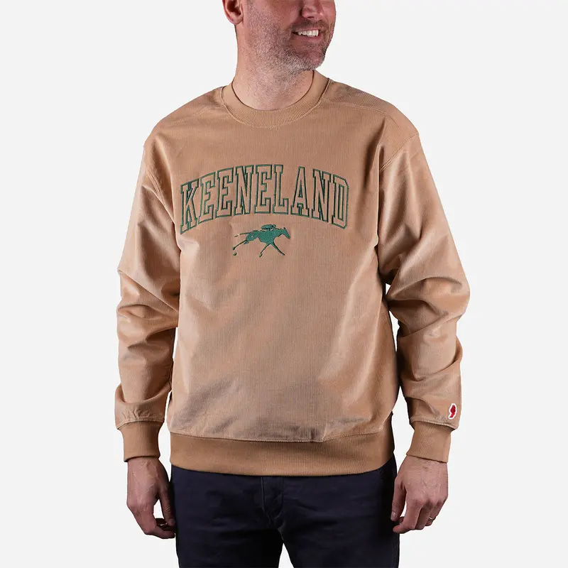 League Keeneland Open House Cord Crewneck 1