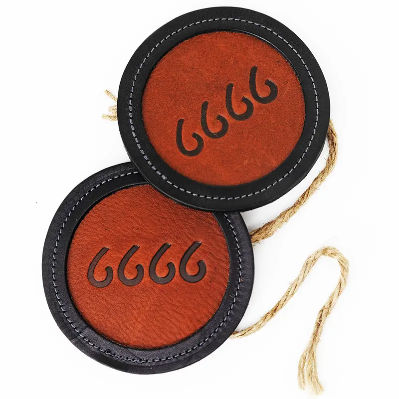 Leather Coasters Set Of Two 1