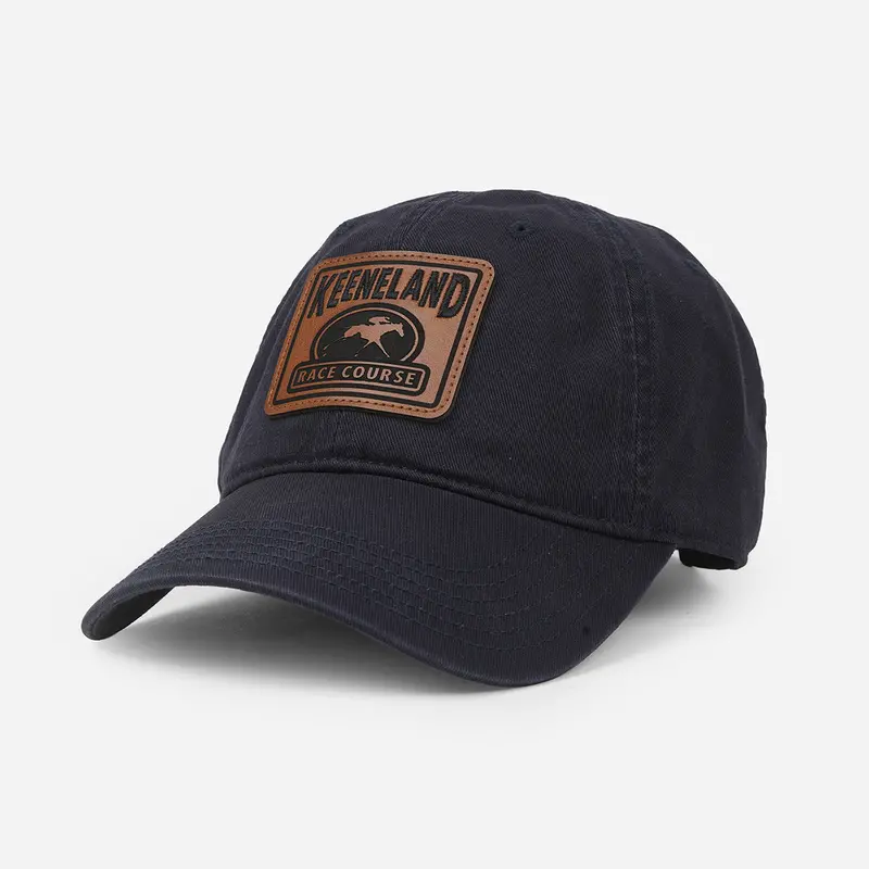 Legacy Keeneland Noah Leather Patch Cap 1