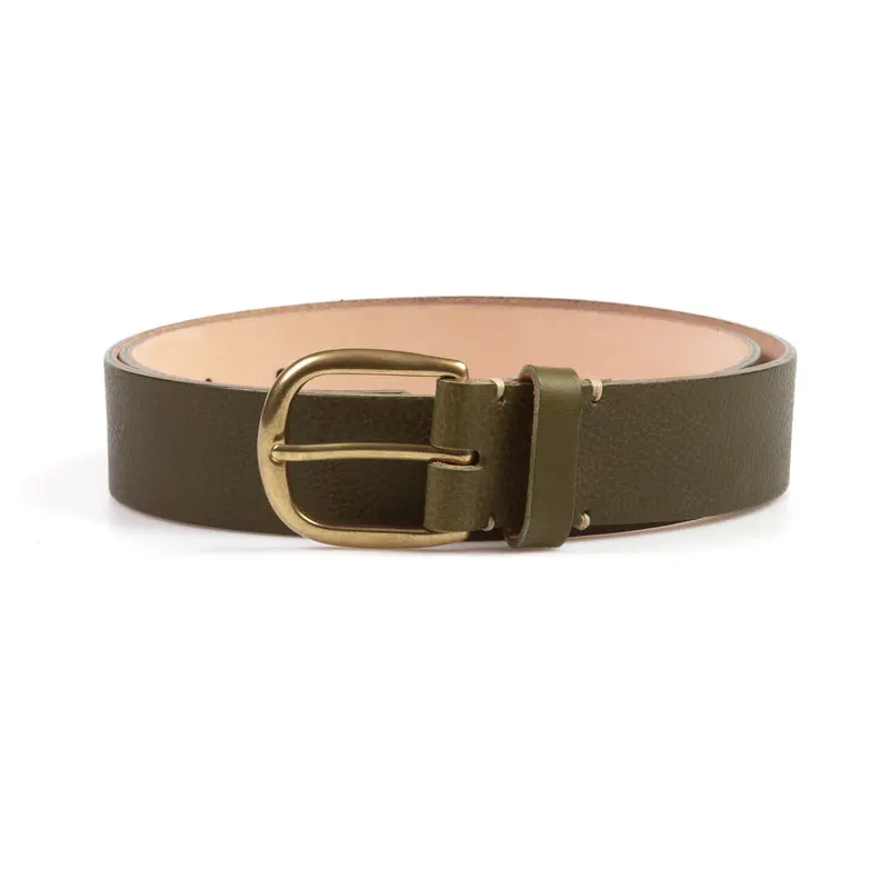 Lined Belt - Olive Badalassi Minerva Box 1