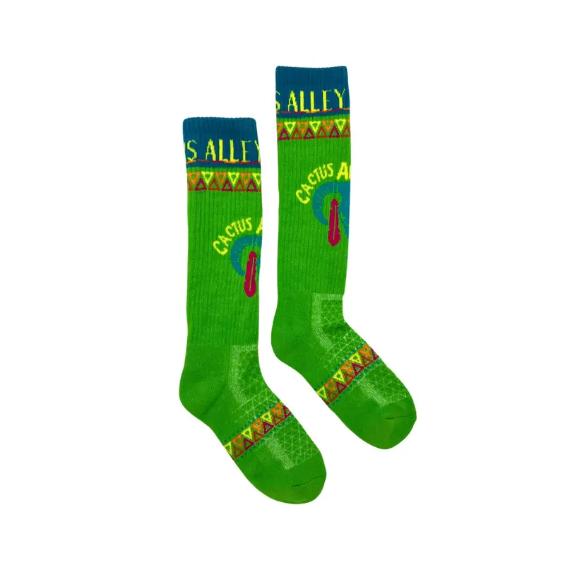 Lucky Chuck Cactus Southwest Socks 1