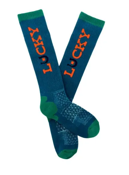 Lucky Chuck Lucky Denim Socks 1