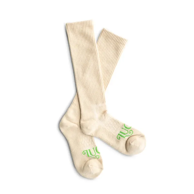 Lucky Chuck The Cowboy Tan Socks 1