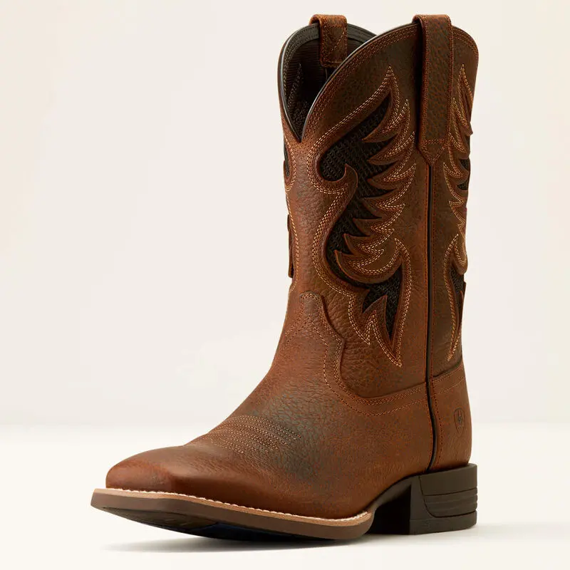 Men's Ariat Brown Cowpuncher Venttek Boot 1