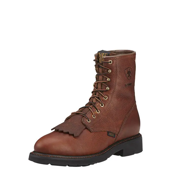 Men's Ariat Cascade 8" Lace Up Waterproof Work Boot 1