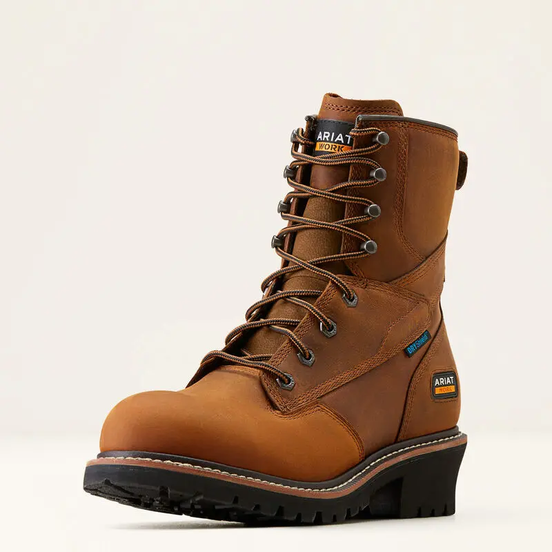Men's Ariat Logger Shock Shield Waterproof Work Boot 1