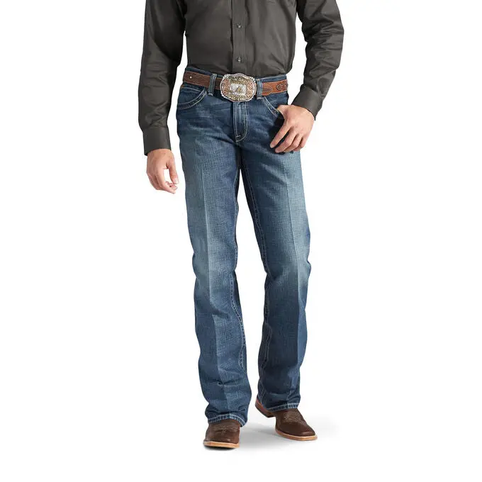 Men's Ariat M4 Low Rise Boundary Bootcut Jean 1