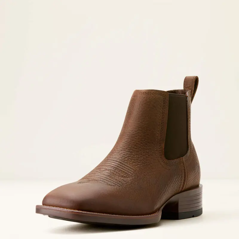 Men's Ariat Oiled Brown Ultra Booker Boot 1