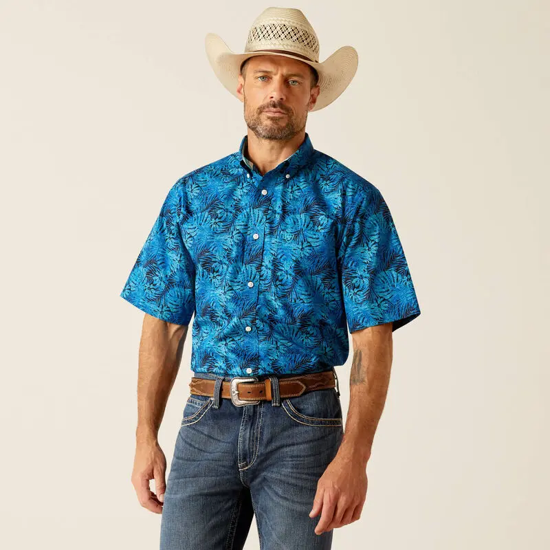Men's Ariat Wf Kylo Short Sleeve Shirt 1