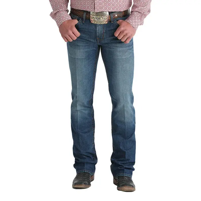 Men's Cinch Ian Dark Wash Boot Cut Jean 1