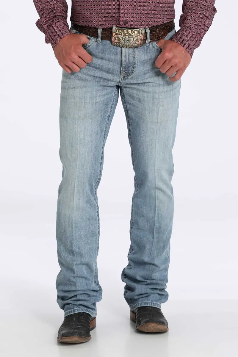 Men's Cinch Ian Light Wash Jean 1