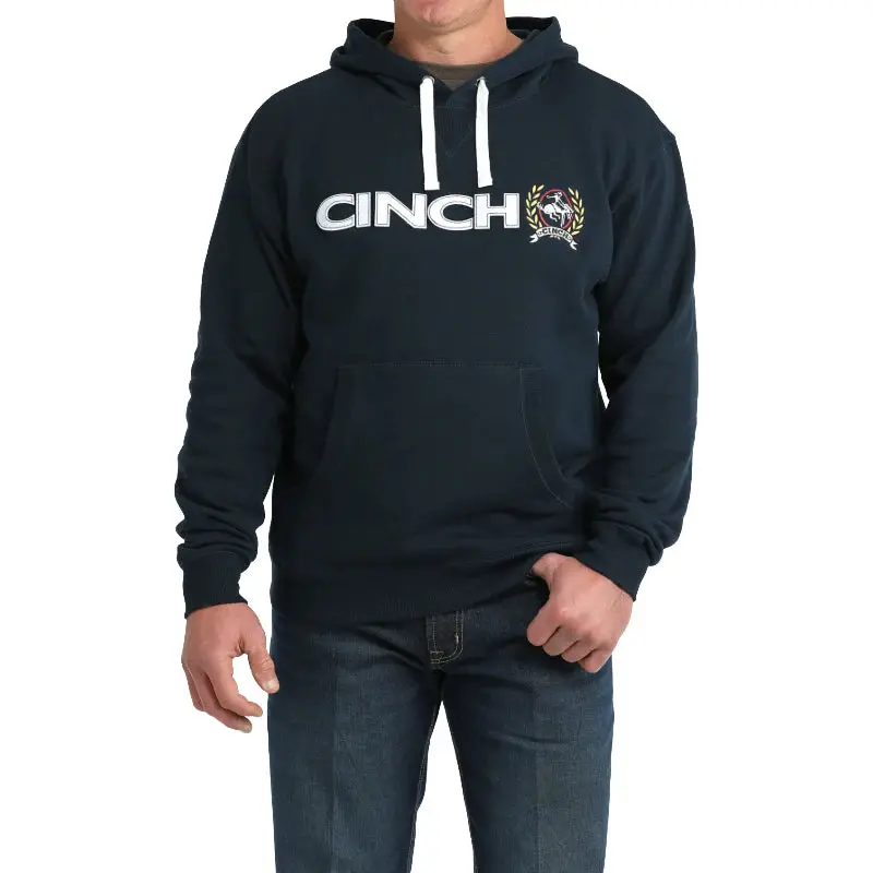 Men's Cinch Navy Logo Sweatshirt 1