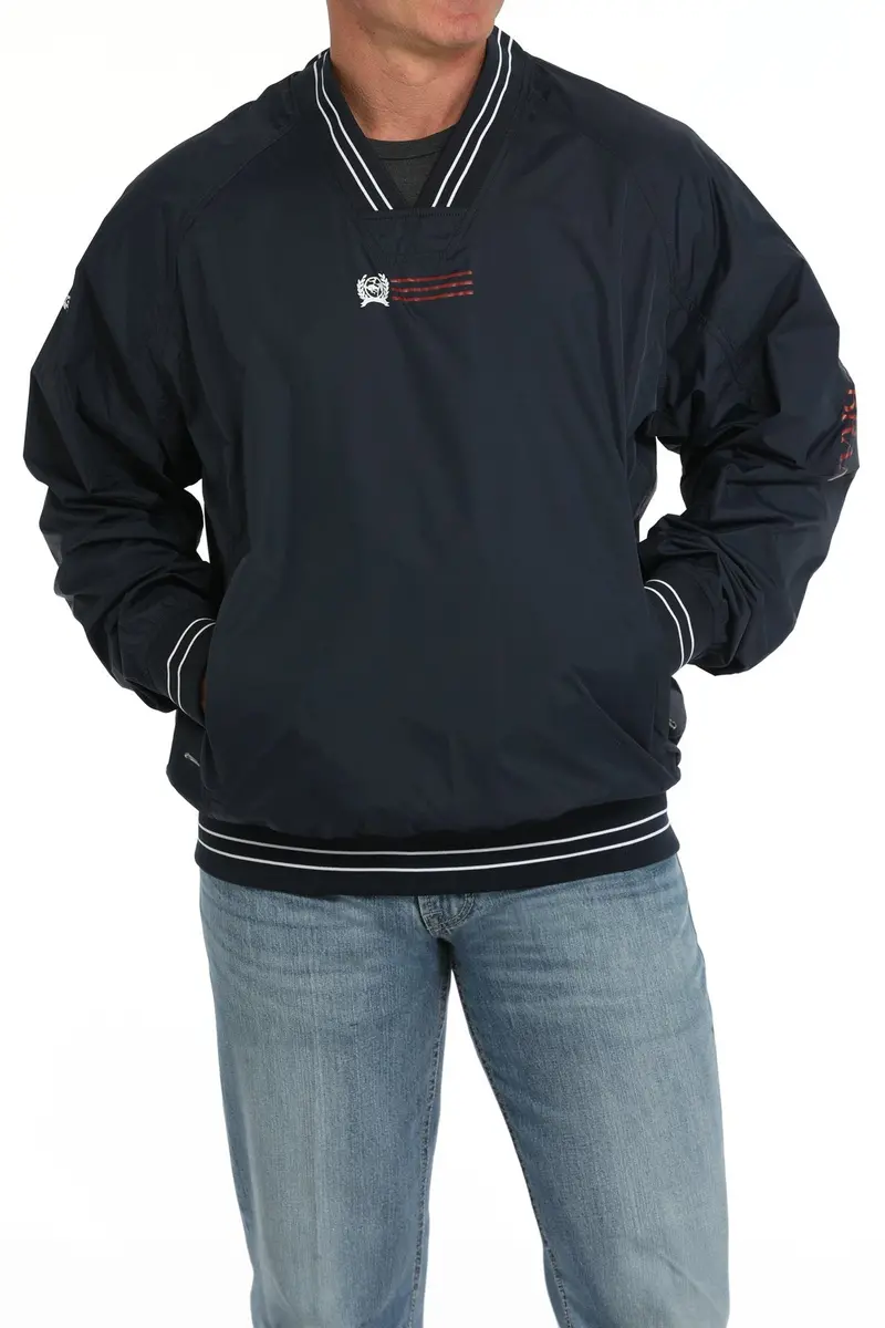 Men's Cinch Navy Wind Breaker 1