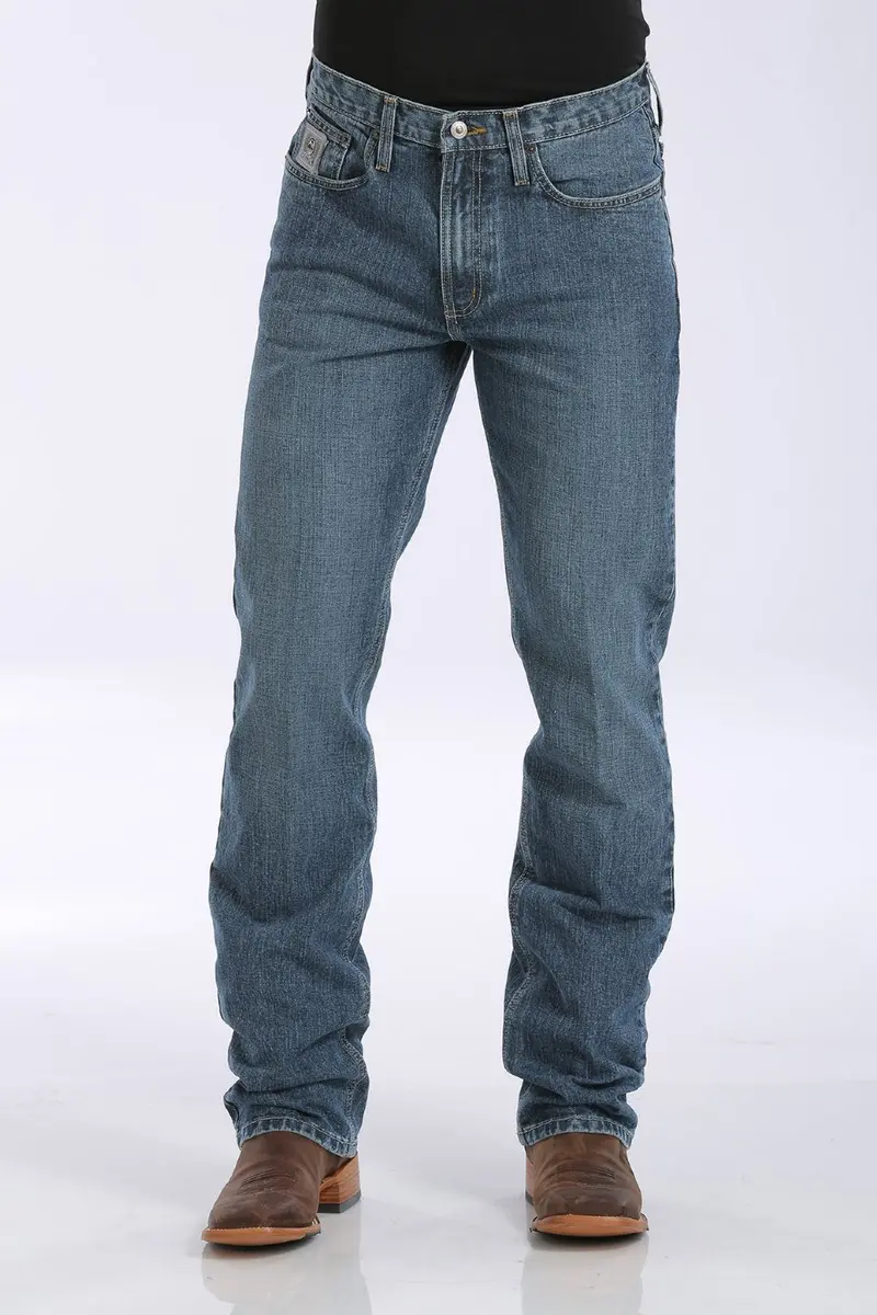 Men's Cinch Silver Label Medium Stonewash Jean 1