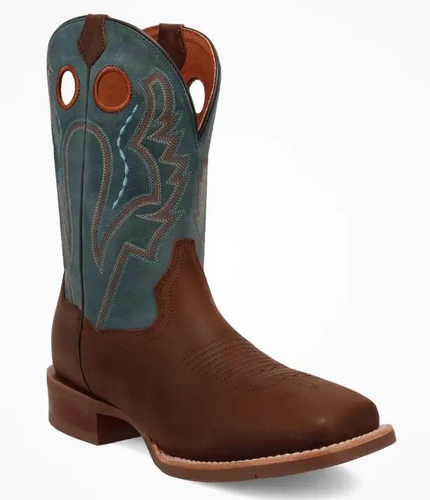 Men's Dan Post Leighton Brown/Blue Boot 1